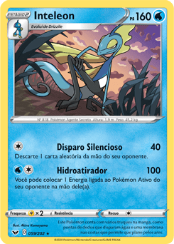 Inteleon (59/202) REV FOIL - Carta Avulsa Pokemon