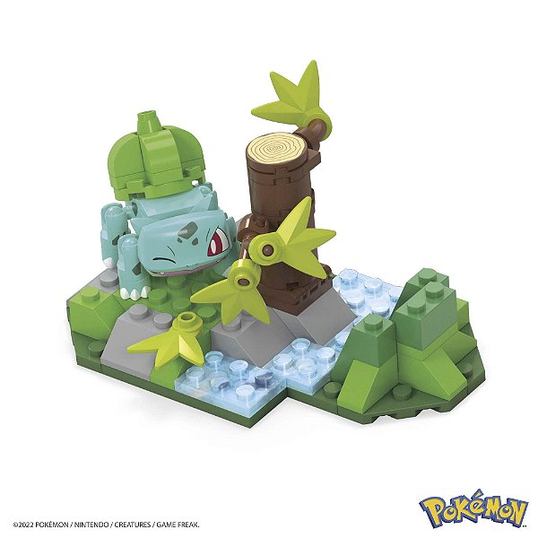 Bulbasaur Diversão na Floresta - Mega Brands Pokémon (82 peças)