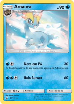 Amaura (27/131) - Carta Avulsa Pokemon