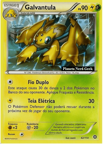 Galvantula (42/114) - Carta Avulsa Pokemon