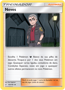 Neves / Nanu (150/181)  - Carta Avulsa Pokemon