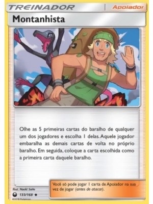 Montanhista / Hiker (133/168) - Carta Avulsa Pokemon