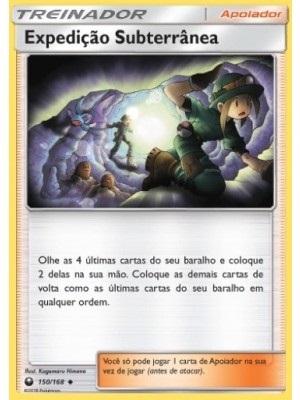 Expedição Subterrânea / Underground-EXpedition (150/168) - Carta Avulsa Pokemon