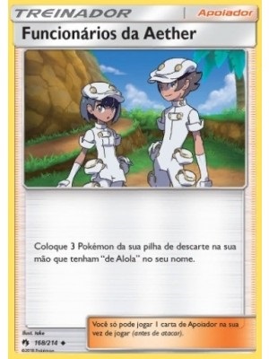 Funcionários da Aether / Aether Foundation Employee (168/214) - Carta Avulsa Pokemon