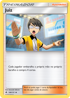 Juiz / Judge (108/131) - Carta Avulsa Pokemon