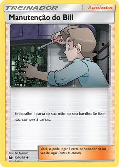 Manutenção do Bill / Bill's Maintenance (126/168) - Carta Avulsa Pokemon