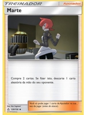 Marte / Mars (128/156) - Carta Avulsa Pokemon