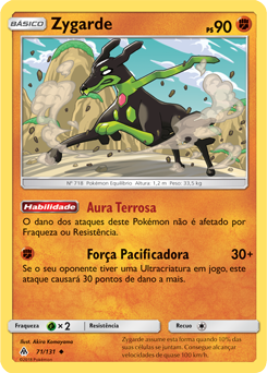 Zygarde (71/131) - Carta Avulsa Pokemon