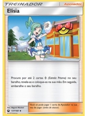 Elisia / Lisia (137/168) - Carta Avulsa Pokemon