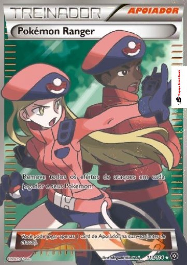Pokemon Ranger (113/114) - Carta Avulsa Pokemon