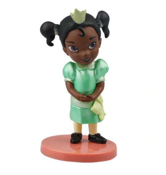 Tiana - Miniatura Colecionável Disney Animators 7cm