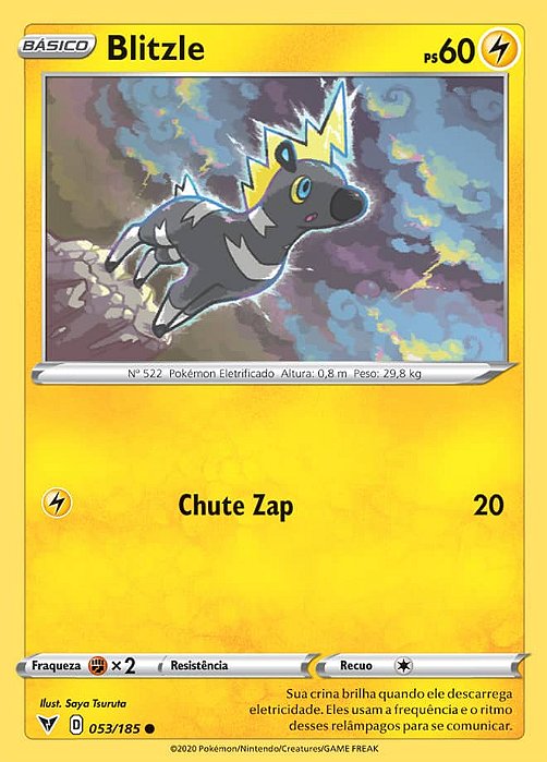 Blitzle (053/185) REV FOIL - Carta Avulsa Pokemon