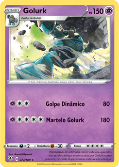 Golurk (77/189) - Carta Avulsa Pokemon