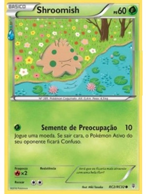 Shroomish (RC2/RC32) - Carta Avulsa Pokemon