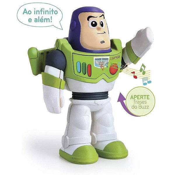 Boneco Meu Amigo Buzz Lightyear - Toy Story