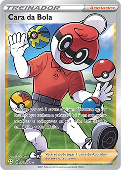 Cara da Bola / Ball Guy (65/72) - Carta Avulsa Pokemon