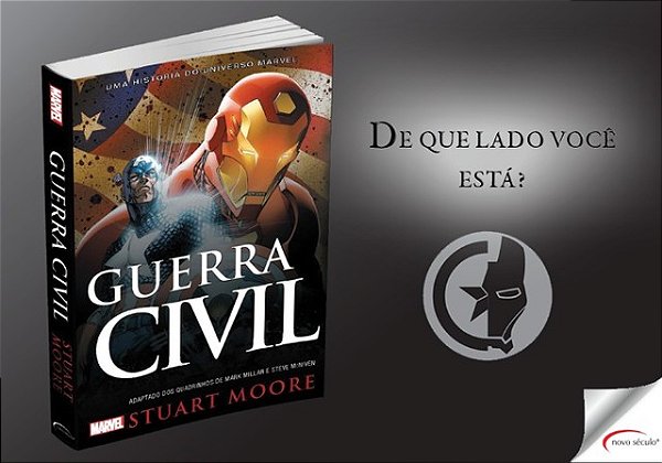 Livro - Guerra Civil Marvel