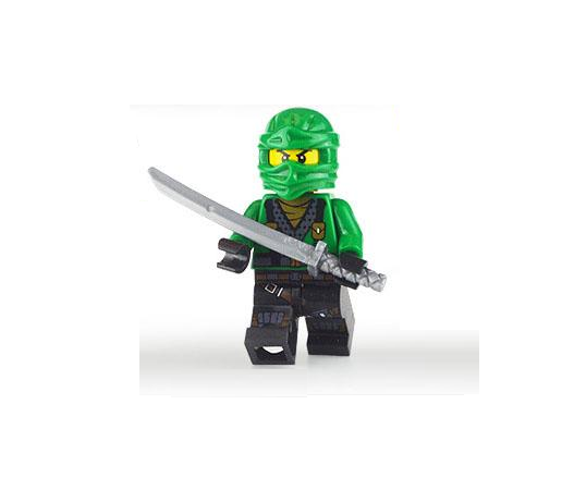 Lloyd Garmadon Resistance / Ninja Verde (S8) - Minifigura de Montar Ninjago