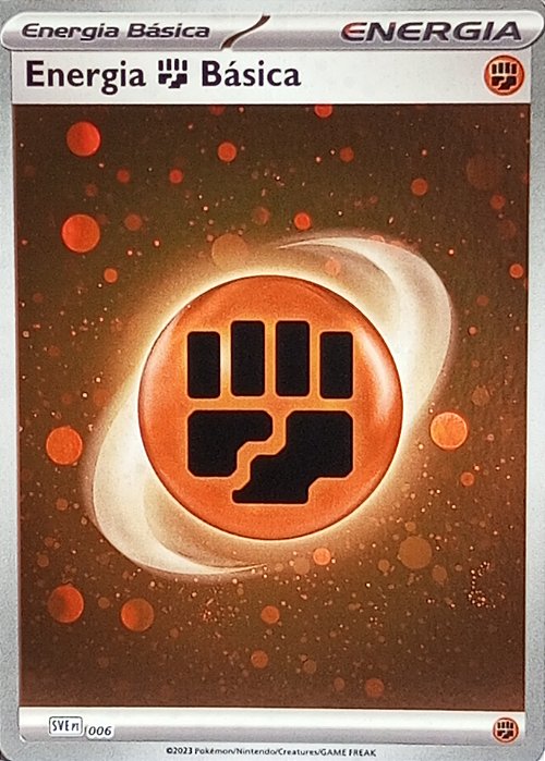 Energia de Luta - Galaxy Holo / Fighting Energy - Galaxy Holo (SVE006/165)