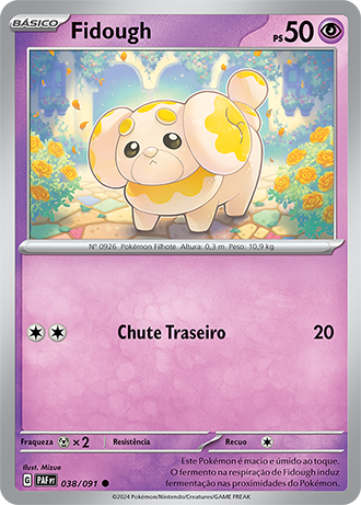 Fidough (038/091) - Carta Avulsa Pokemon