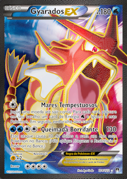 Gyarados-EX (114/122) - Carta Avulsa Pokemon