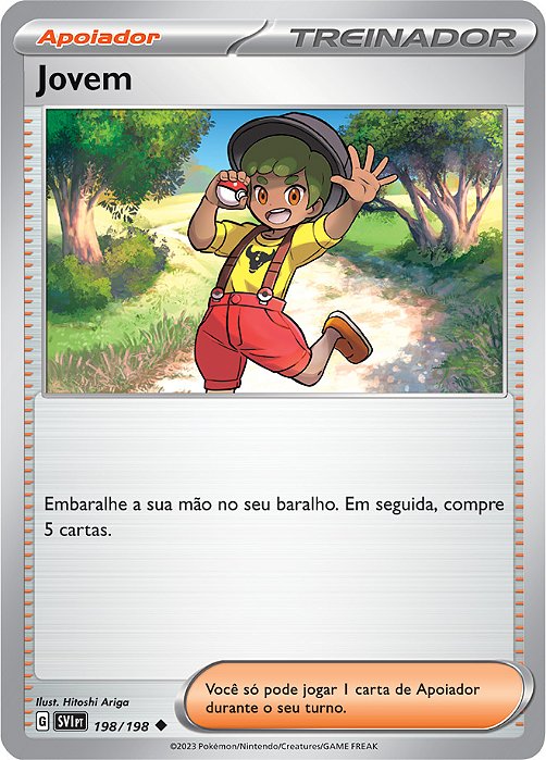 Jovem (198/198) - Carta Avulsa Pokemon