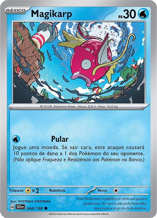 Magikarp (44/198) - Carta Avulsa Pokemon