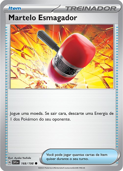 Martelo Esmagador (168/198) - Carta Avulsa Pokemon