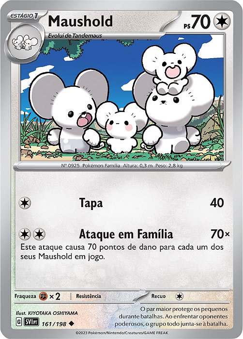 Maushold (161/198) - Carta Avulsa Pokemon