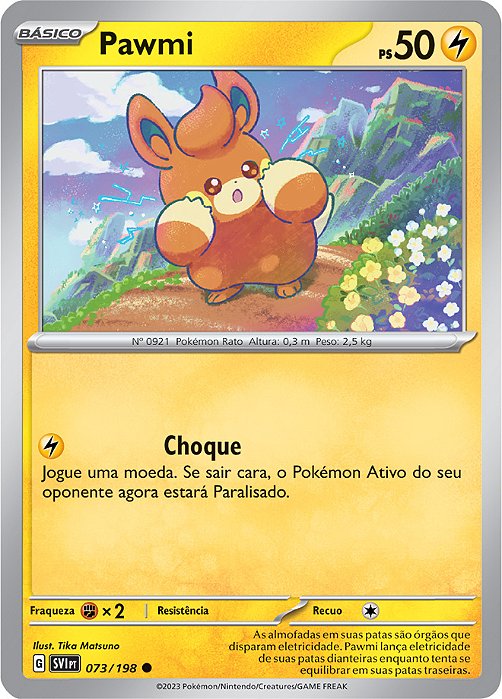 Pawmi (73/198) REV FOIL - Carta Avulsa Pokemon
