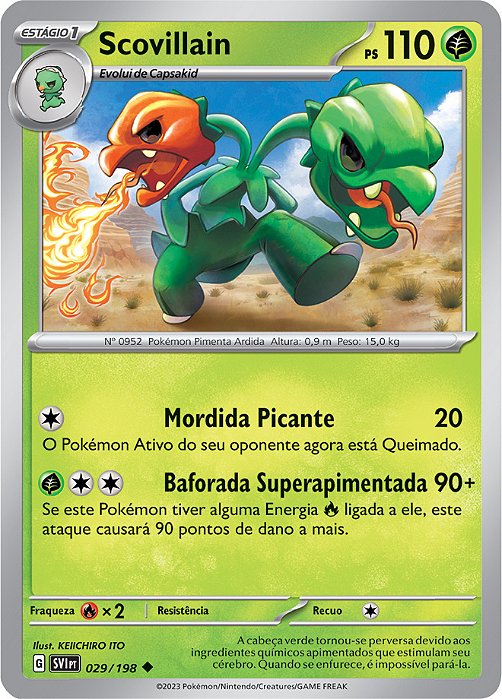 Scovillain (29/198) - Carta Avulsa Pokemon
