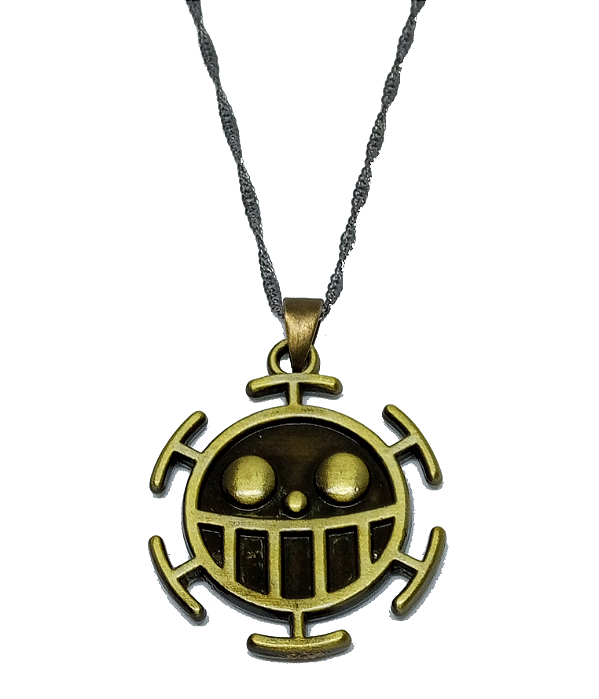Colar com Pingente Logo Trafalgar Law (60cm)