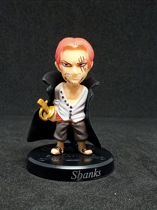 Shanks - Miniatura Colecionável One Piece 4,5cm