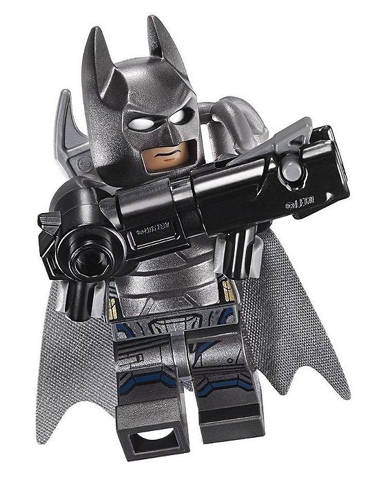 Batman (com armadura BXS) - Minifigura de Montar DC