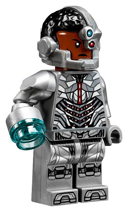 Cyborgue (Liga da Justiça) - Minifigura de Montar DC