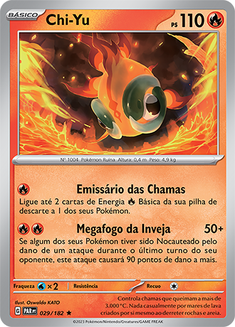 Chi-Yu (029/182) FOIL - Carta Avulsa Pokemon