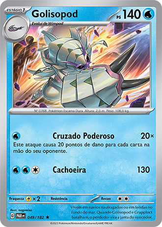 Golisopod (049/182) FOIL - Carta Avulsa Pokemon