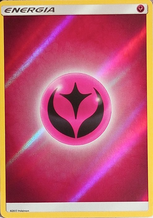 Energia de Fada (2017) FOIL - Carta Avulsa Pokemon