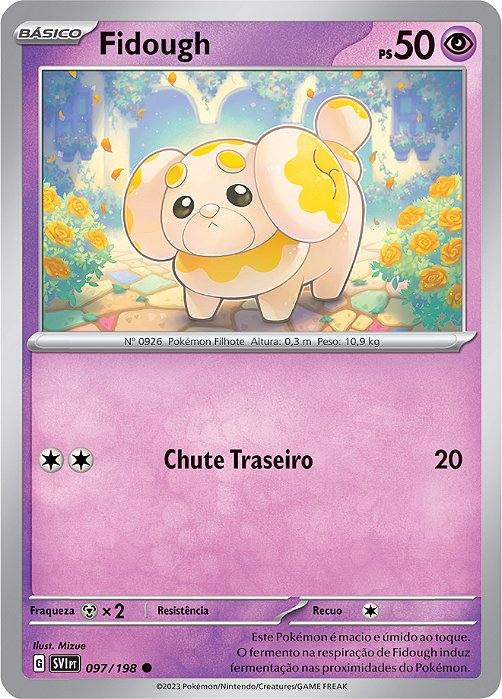 Fidough (097/198) REV FOIL - Carta Avulsa Pokemon