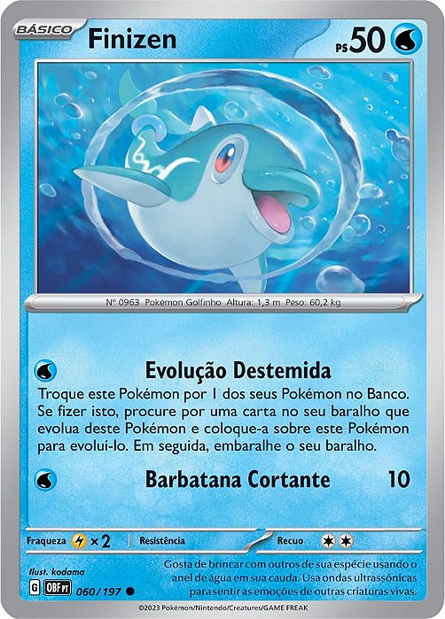 Finizen (060/197) - Carta Avulsa Pokemon