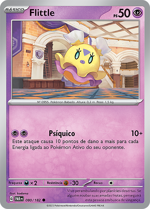 Flittle (080/182) - Carta Avulsa Pokemon