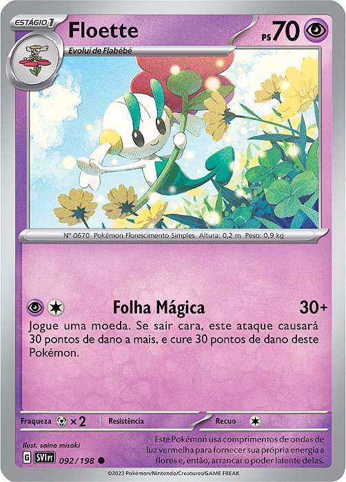 Floette (092/198) - Carta Avulsa Pokemon