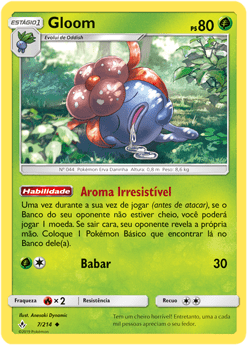 Gloom (7/214) - Carta Avulsa Pokemon