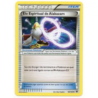 Elo Espiritual de Alakazam / Alakazam Spirit Link (90/124) - Carta Avulsa Pokemon