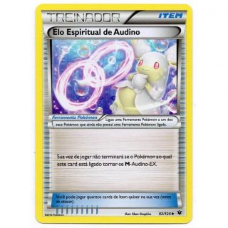 Elo Espiritual de Audino / Audino Spirit Link (92/124) - Carta Avulsa Pokemon