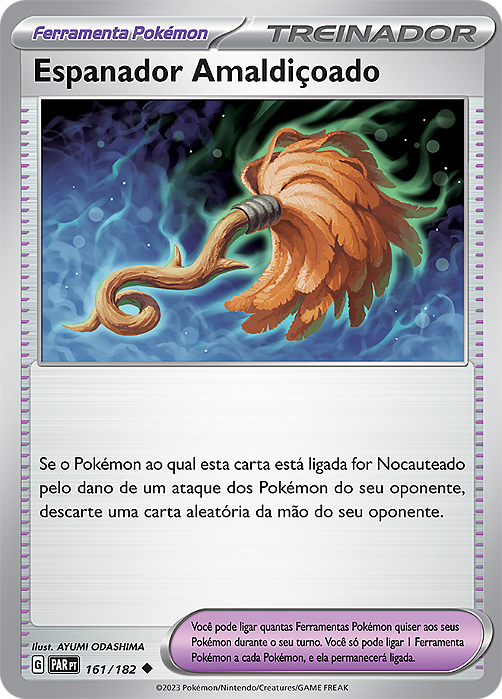 Espanador Amaldiçoado / Cursed Duster (161/182) - Carta Avulsa Pokemon