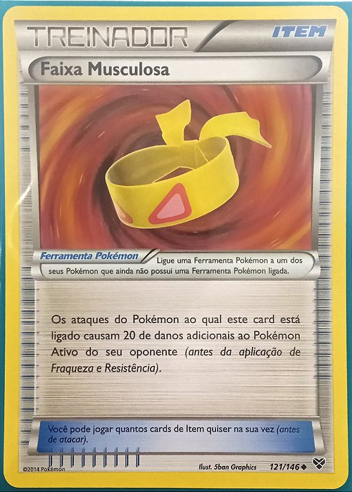Faixa Musculosa / Muscle Band (121/146) - Carta Avulsa Pokemon