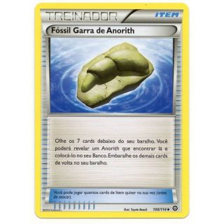 Fóssil Garra de Anorith / Claw Fossil Anorith (100/114) - Carta Avulsa Pokemon
