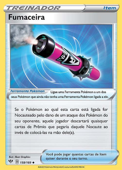 Fumaceira / Billowing Smoke (158/189) - Carta Avulsa Pokemon