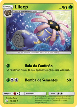 Lileep (10/236) - Carta Avulsa Pokemon